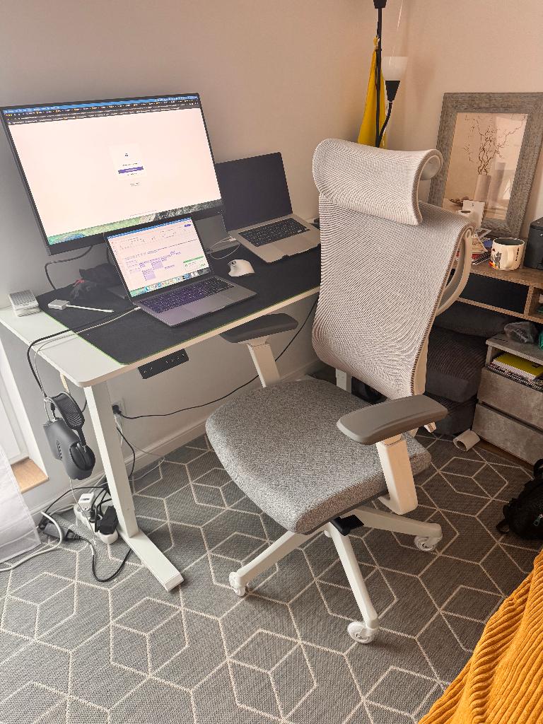 Chaise de bureau ergonomique haut de gamme, 3 mois !, Maison & Meubles, Chaises de bureau, Enlèvement ou Envoi, Ergonomique, Neuf