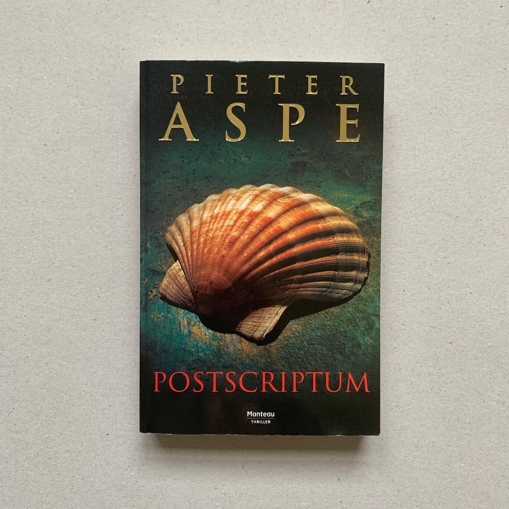 Pieter Aspe "Postscriptum" (2011) BOEK, Pieter Aspe, Enlèvement ou Envoi, Belgique, Comme neuf