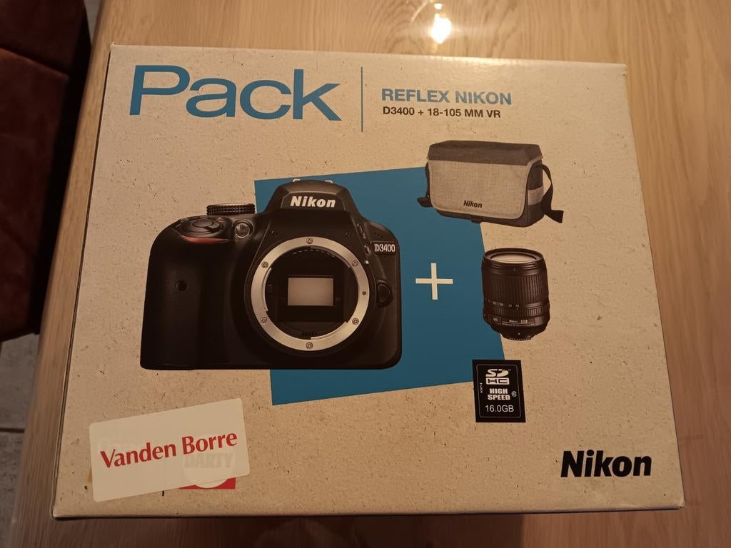 Nikon D3400, TV, Hi-fi & Vidéo, Enlèvement, Utilisé, Nikon