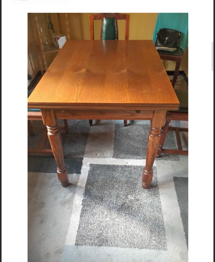 Table salle a manger avec allonges, Enlèvement