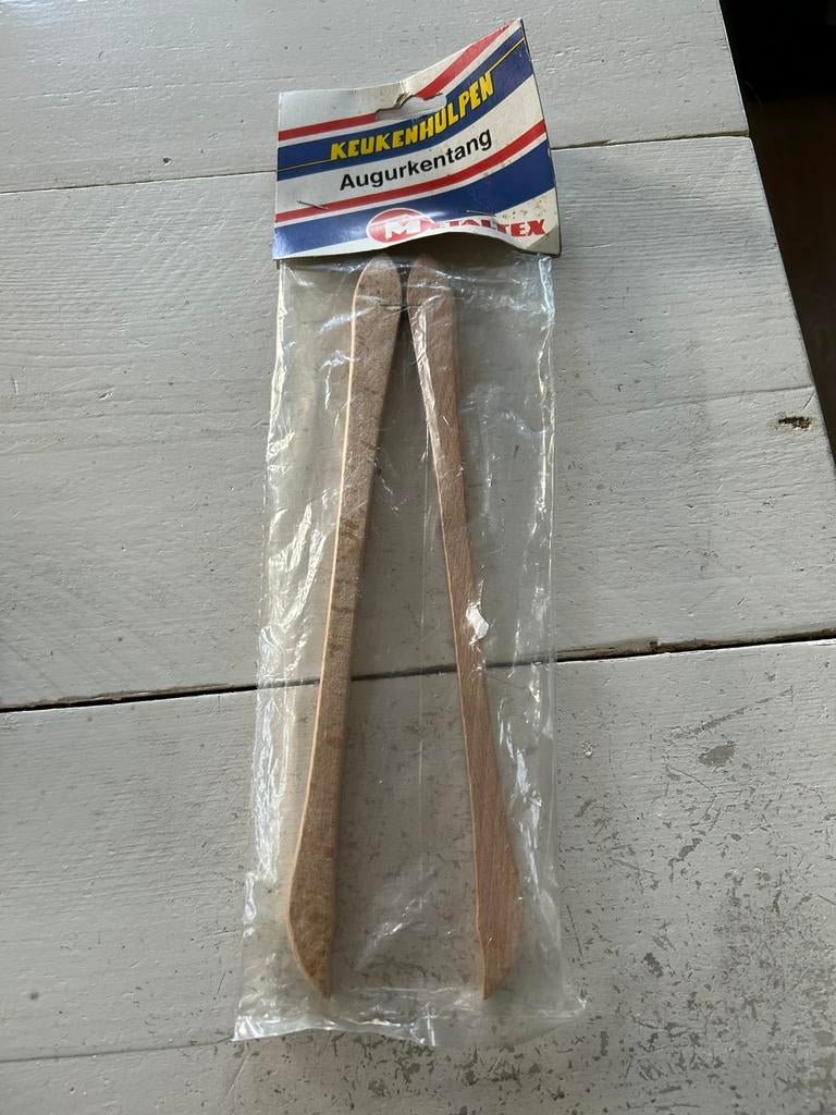 Pince à cornichons, Enlèvement ou Envoi, Neuf, Bois, Couverts en vrac