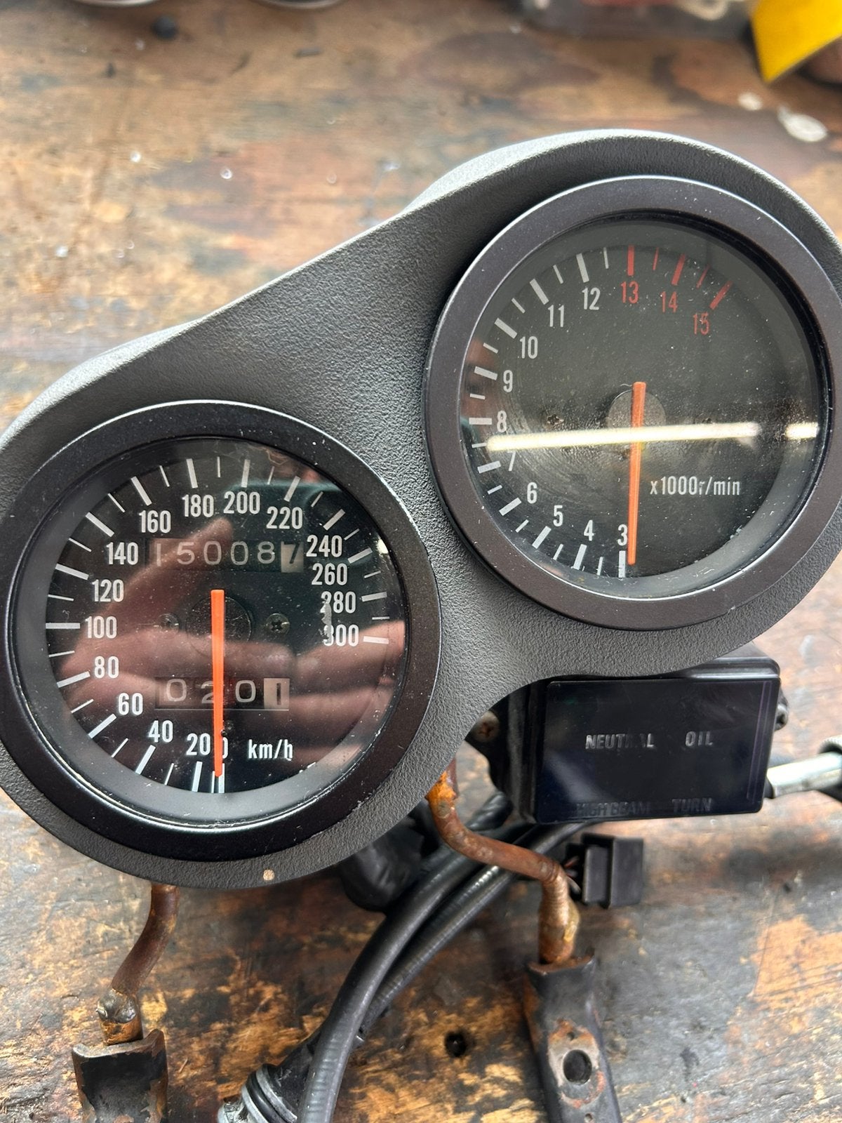 Suzuki gsxr750 snelheidsmeter, Motoren, Ophalen of Verzenden, Gebruikt