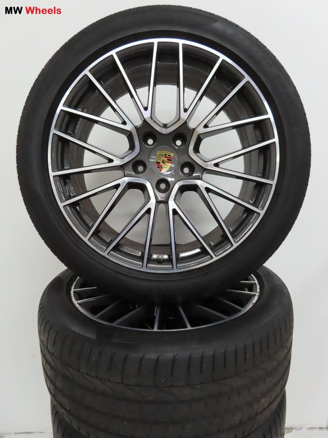 Porsche 21 inch Origineel velgen Cayenne SUV met zomerbanden, Pneus et Jantes, 285 mm, Pneus été, -