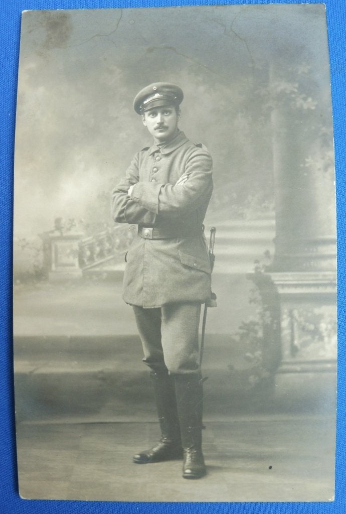 WO1 Foto-Feldpost Duitse Militair Brussel Uniform (S), Envoi, Armée de terre, Autres types