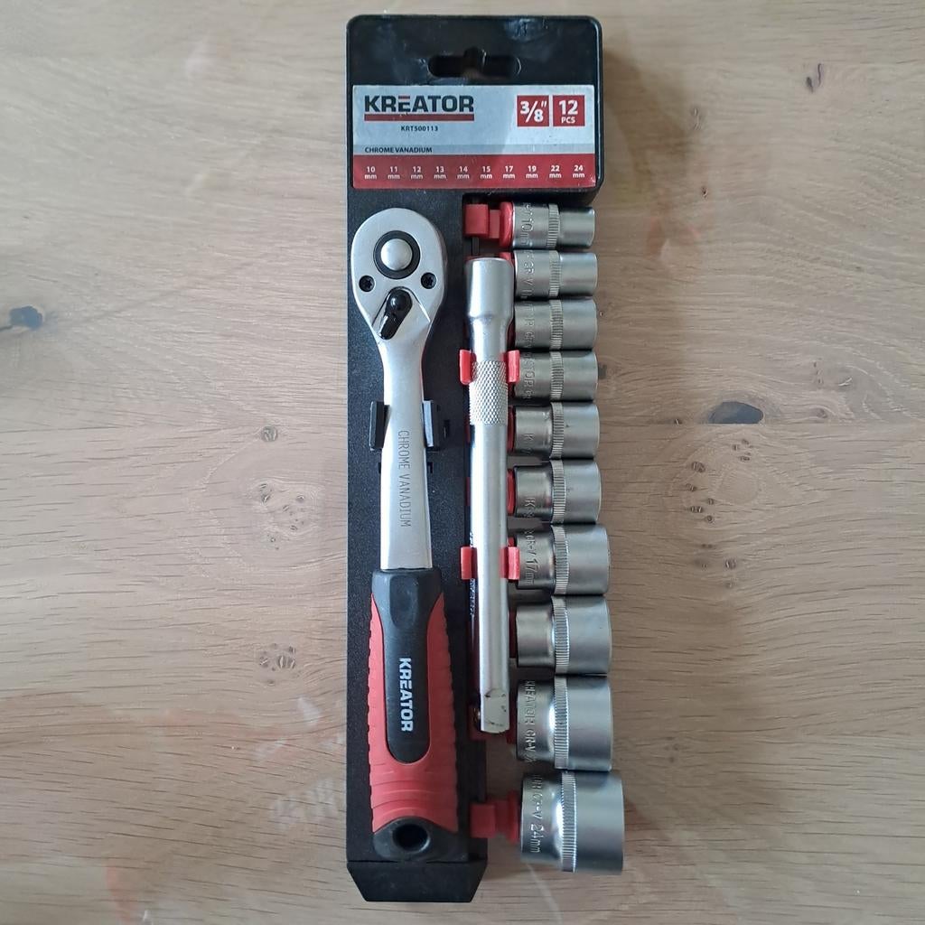 Dopsleutelset als nieuw, Ophalen of Verzenden, Zo goed als nieuw