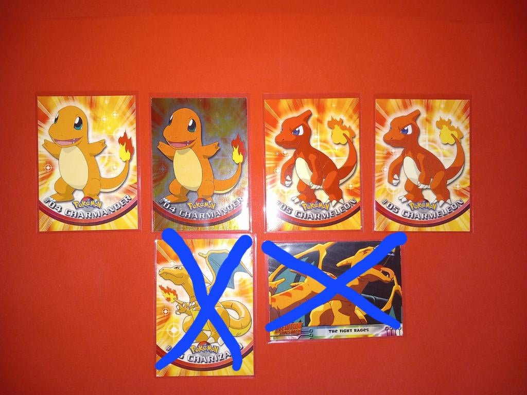 Pokemon Topps kaarten 1999 [Fire 8], Hobby en Vrije tijd, Verzamelkaartspellen | Pokémon, Ophalen of Verzenden, Zo goed als nieuw