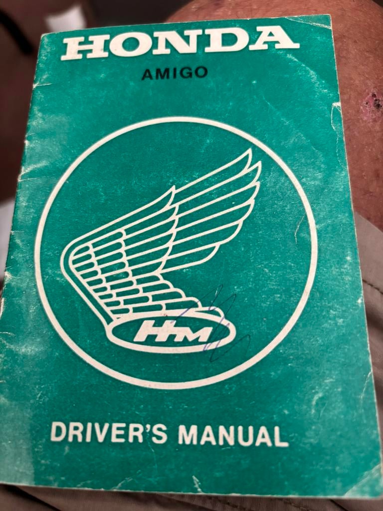 Honda Amigo, voor Belgie, Motos, Enlèvement ou Envoi, Honda