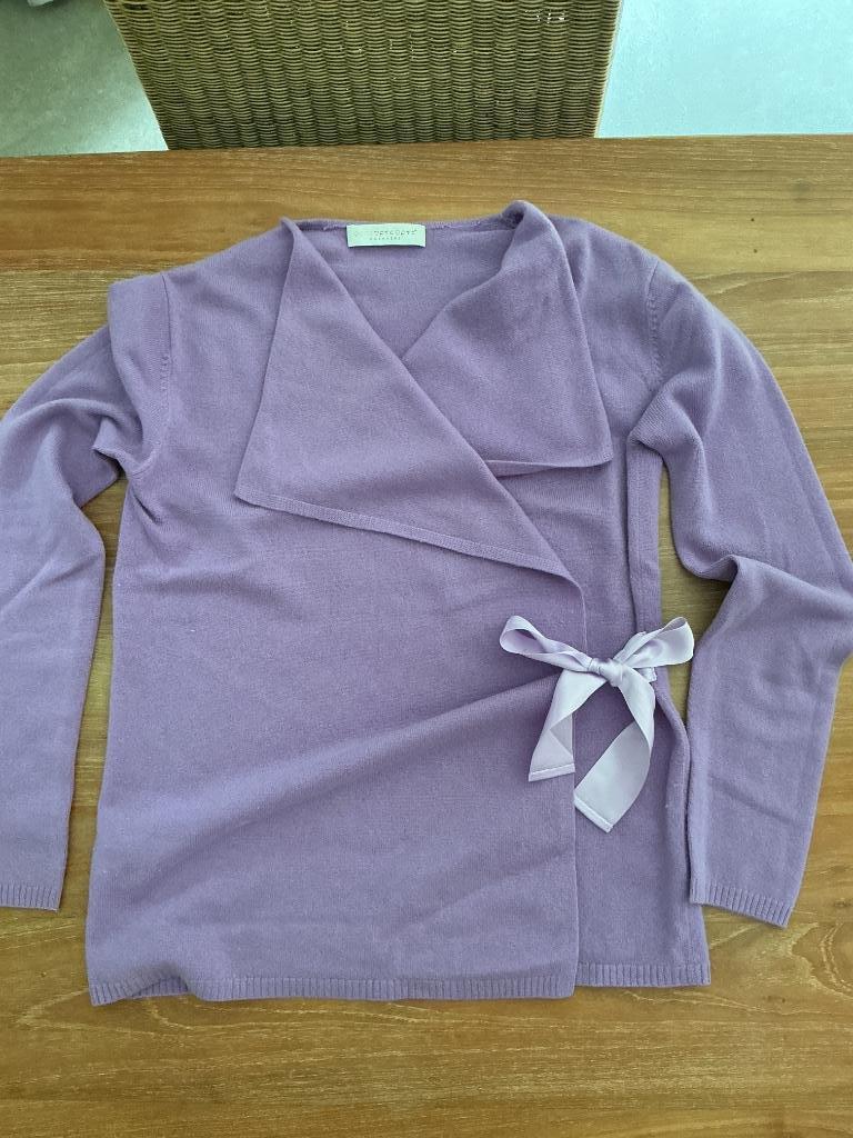 Pull, cache-coeur, zuiver cashmere maat 38, Enlèvement, Comme neuf, Taille 38/40 (M)