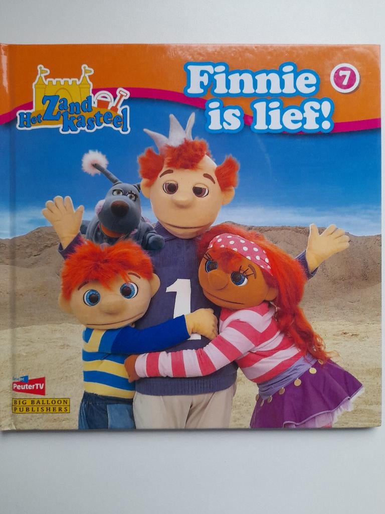 Het zandkasteel.  Finnie is lief, Boeken, Kinderboeken | Kleuters, Ophalen of Verzenden, Zo goed als nieuw
