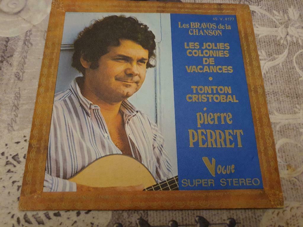 disque vinyl 45 tours Pierre Perret Les Jolies Colonies, Ophalen of Verzenden, Zo goed als nieuw