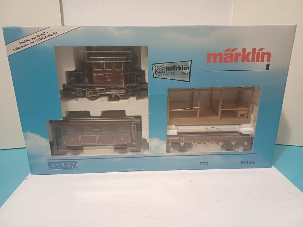 Marklin 54103 jubileumset, Hobby en Vrije tijd, Treinset, Gelijkstroom of Wisselstroom, Ophalen of Verzenden, Zo goed als nieuw