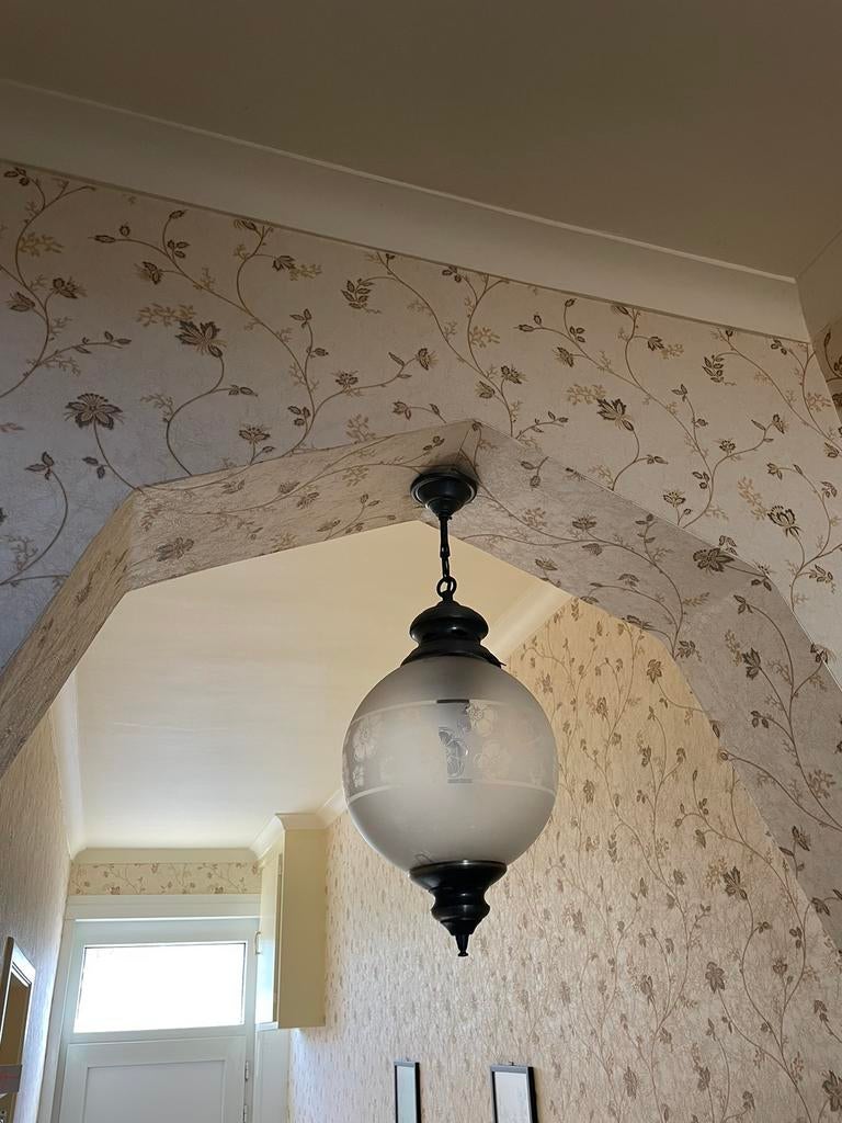 Retro vintage hanglamp, Ophalen of Verzenden
