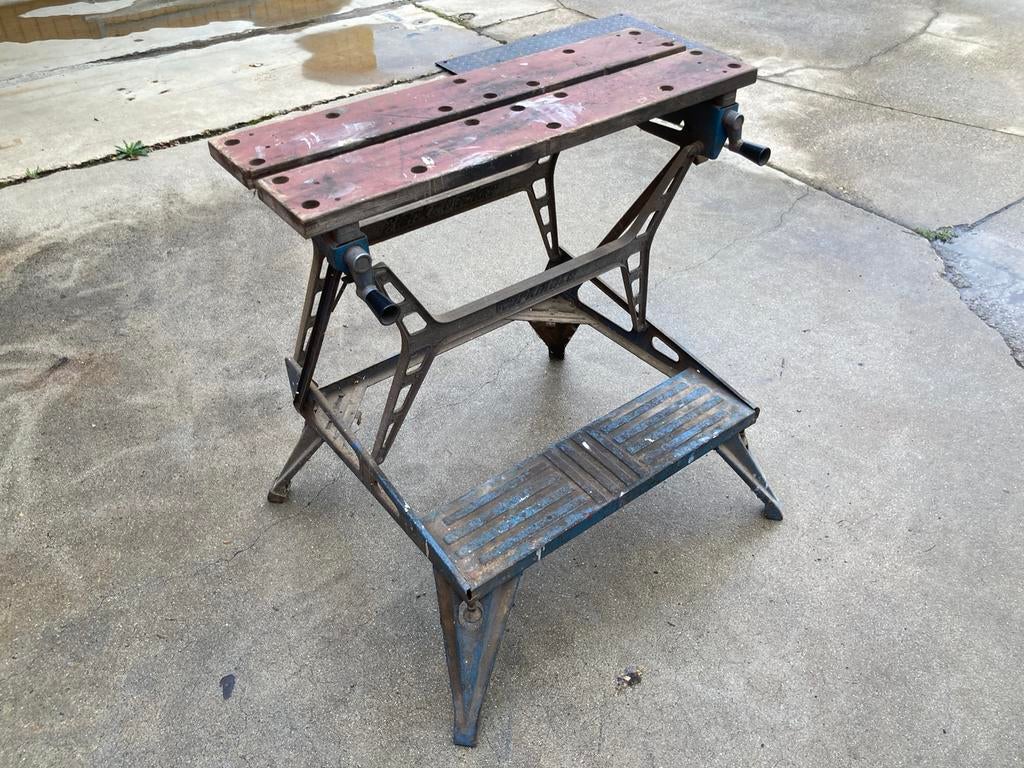 Black en decker workmate werkbank mobiel opvouwbaar, Ophalen, Zo goed als nieuw