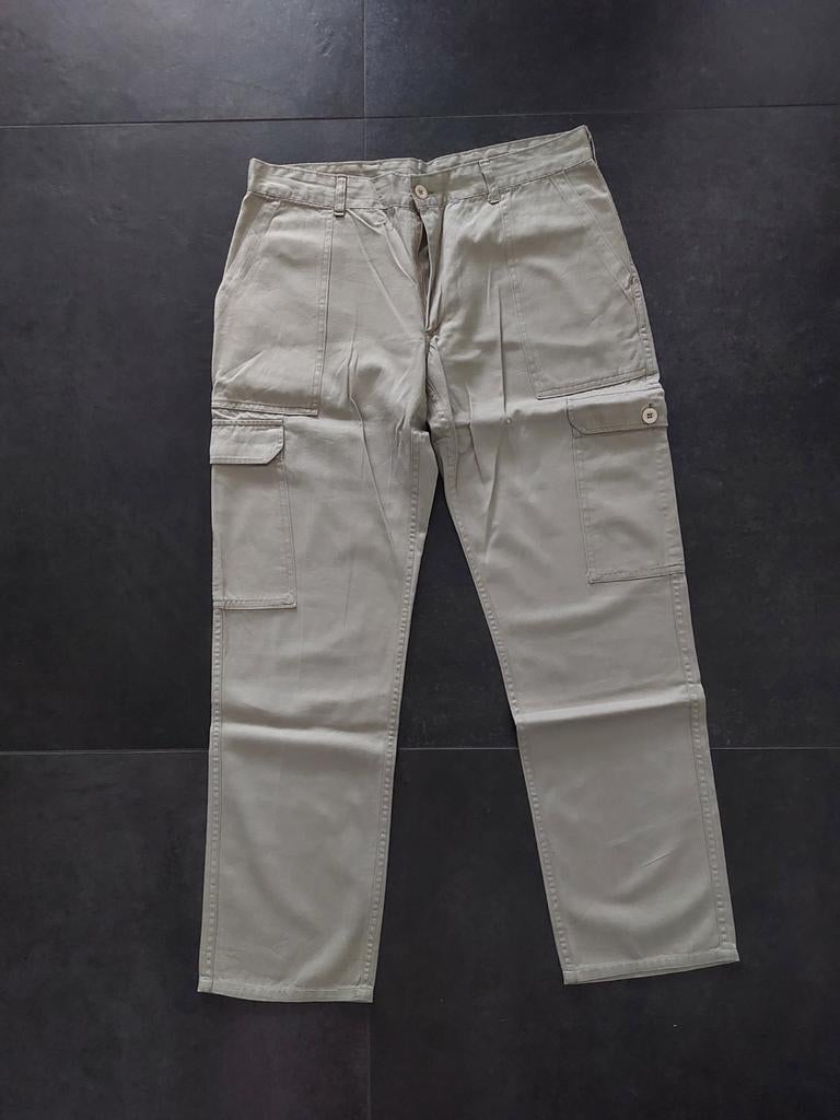 Beige herenbroek., Enlèvement ou Envoi, Comme neuf, Beige