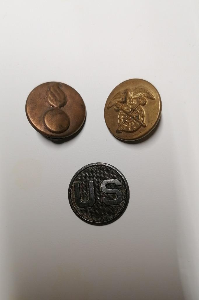Kraagschijf US Army American WW2 WW1, Verzenden