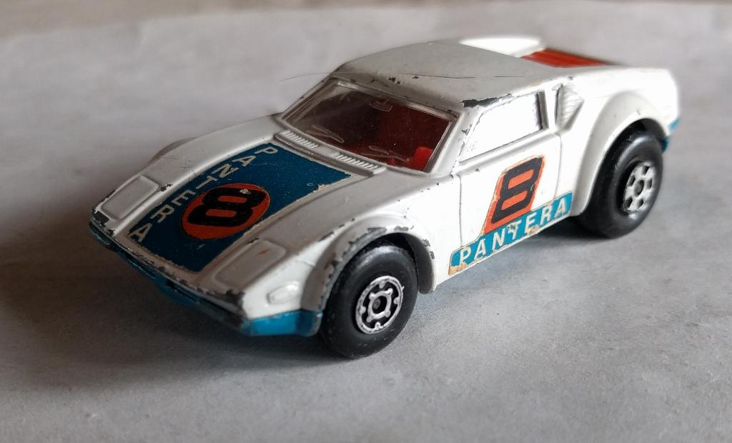 Matchbox De Tomaso Pantera, Ophalen of Verzenden, Gebruikt, Auto