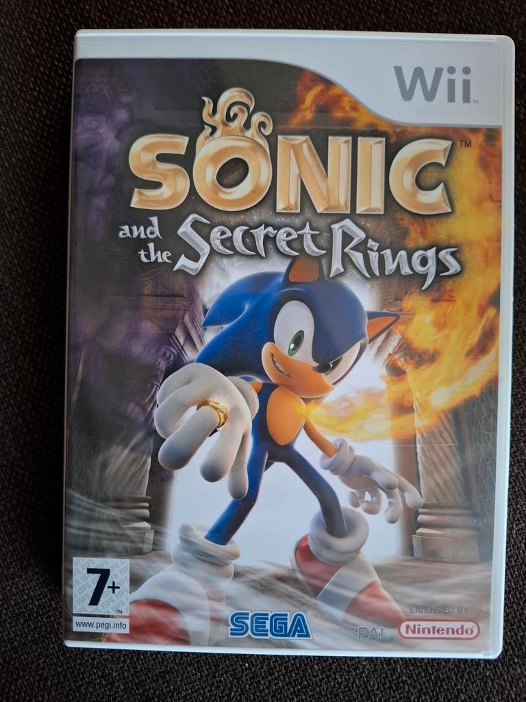 Wii Sonic and the secret rings (compleet), Ophalen of Verzenden, Zo goed als nieuw