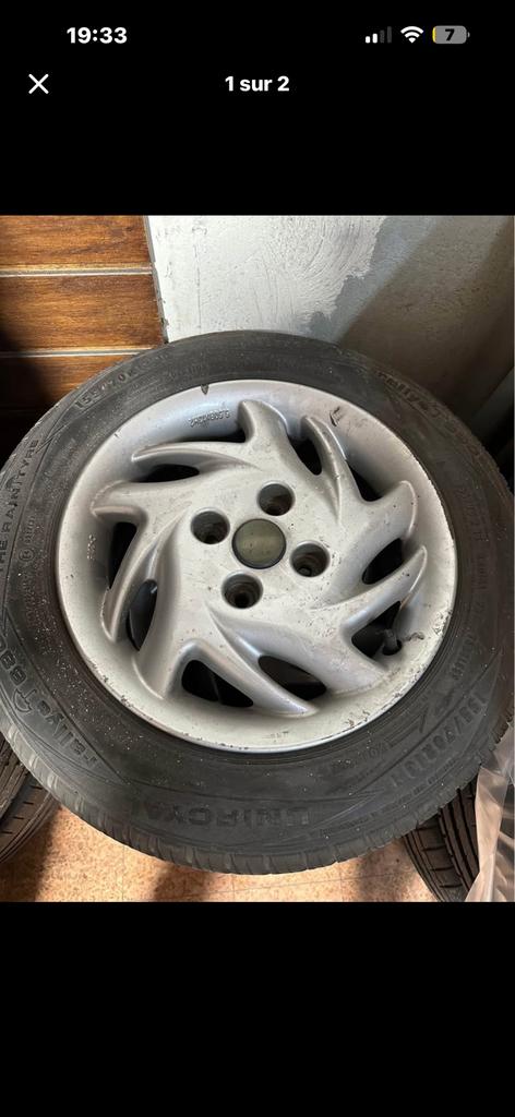 Jantes fiat seicento sporting, Enlèvement, Comme neuf