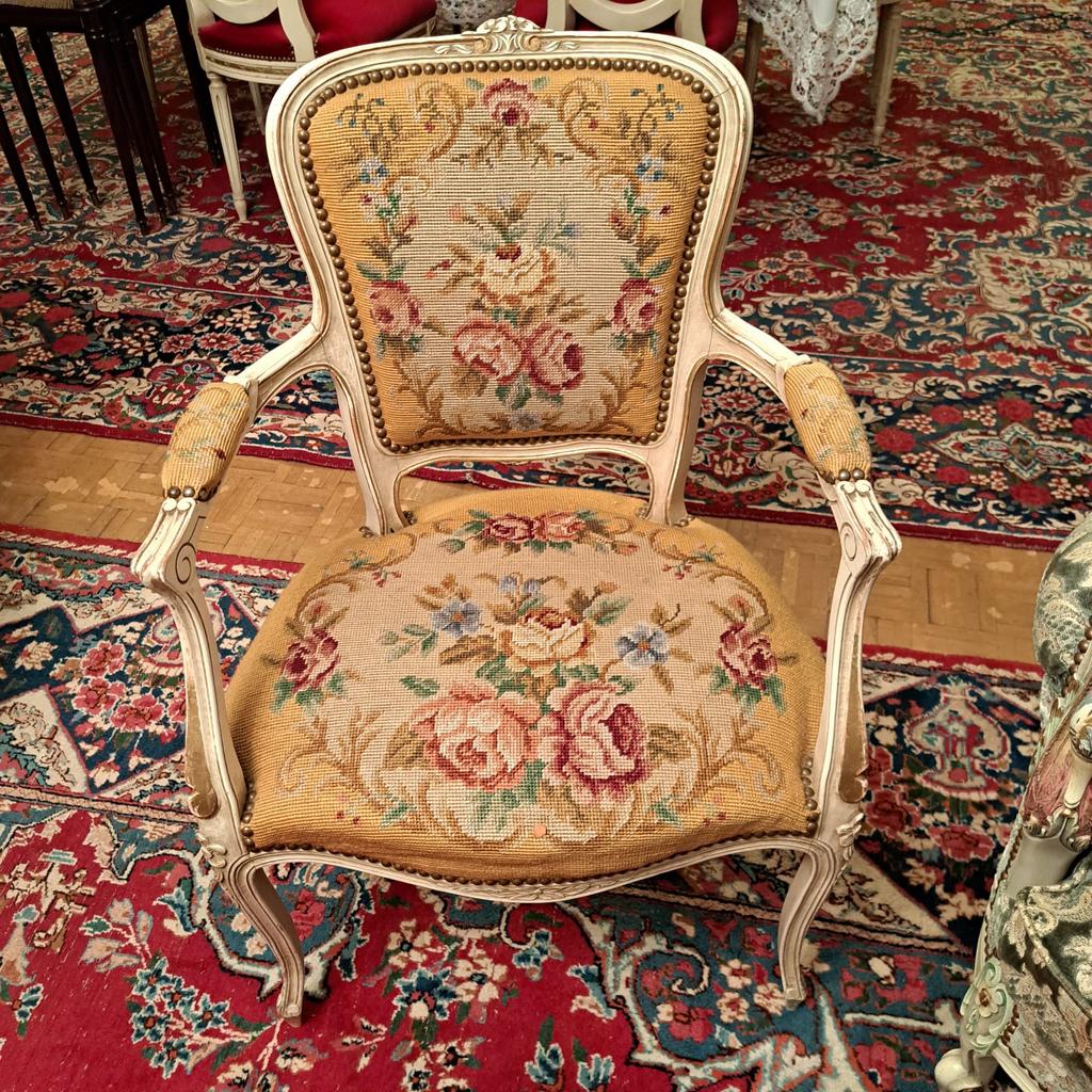 Gobelin stoel. Style antique. Heel goede staat, Antiek en Kunst, Ophalen