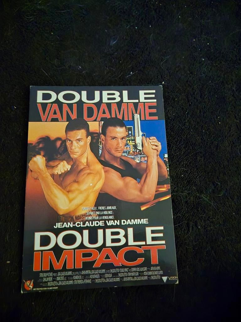 Filmkaart double impact, Verzamelen, Ophalen of Verzenden
