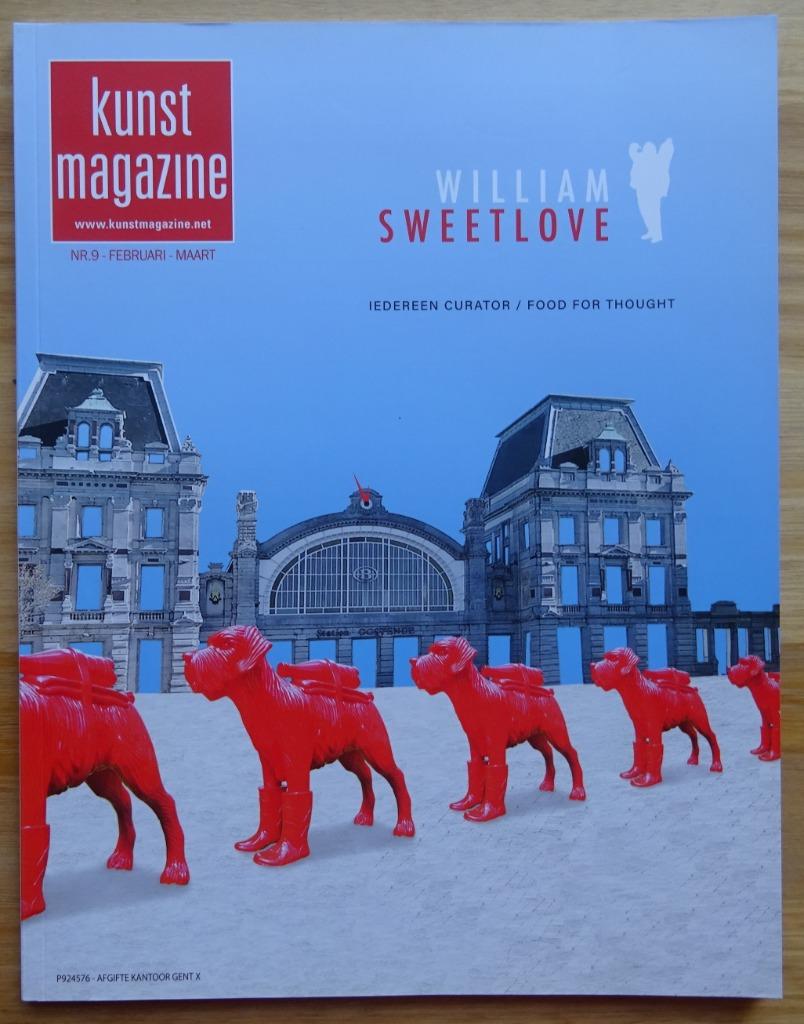 William Sweetlove in Kunstmagazine nr 9- 2021  **signed**, Enlèvement ou Envoi, Comme neuf