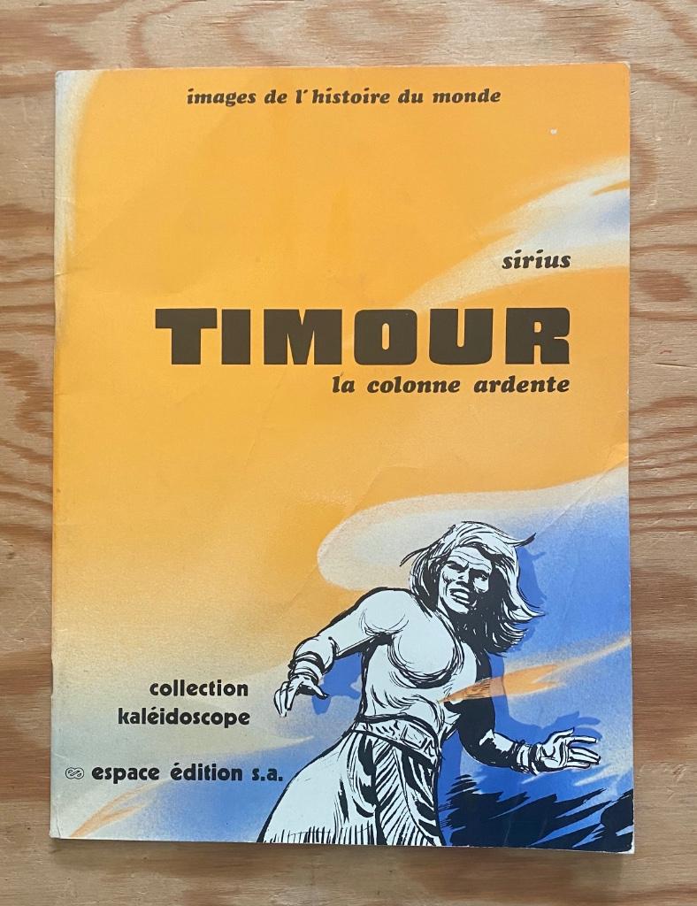 TIMOUR  Edit 1976 N&B TBE+, Boeken, Stripverhalen, Ophalen of Verzenden