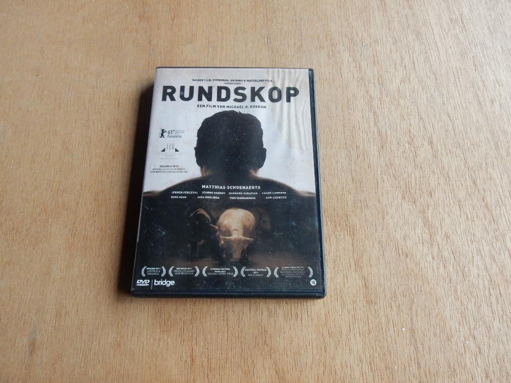 nr.2084	- Dvd: rundskop - drama, Vanaf 16 jaar, Ophalen of Verzenden