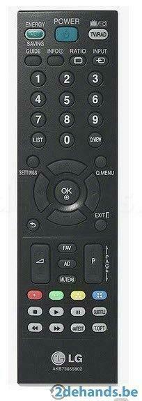 LG AKB73655802 afstandsbediening, Ophalen of Verzenden, Gebruikt