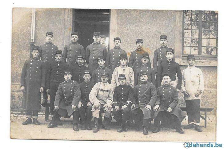 soldaten Lyon Photo rue de mon désert Nancy, Verzamelen, Ophalen of Verzenden