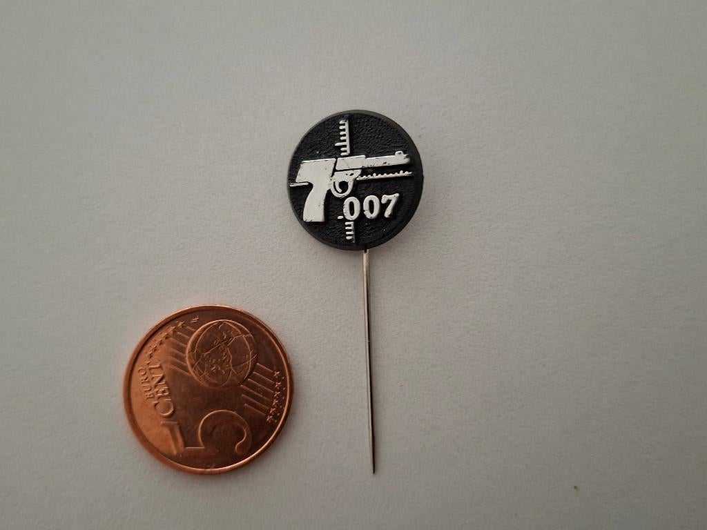 pin 007, Verzenden, Nieuw, Overige onderwerpen, Speldje of Pin