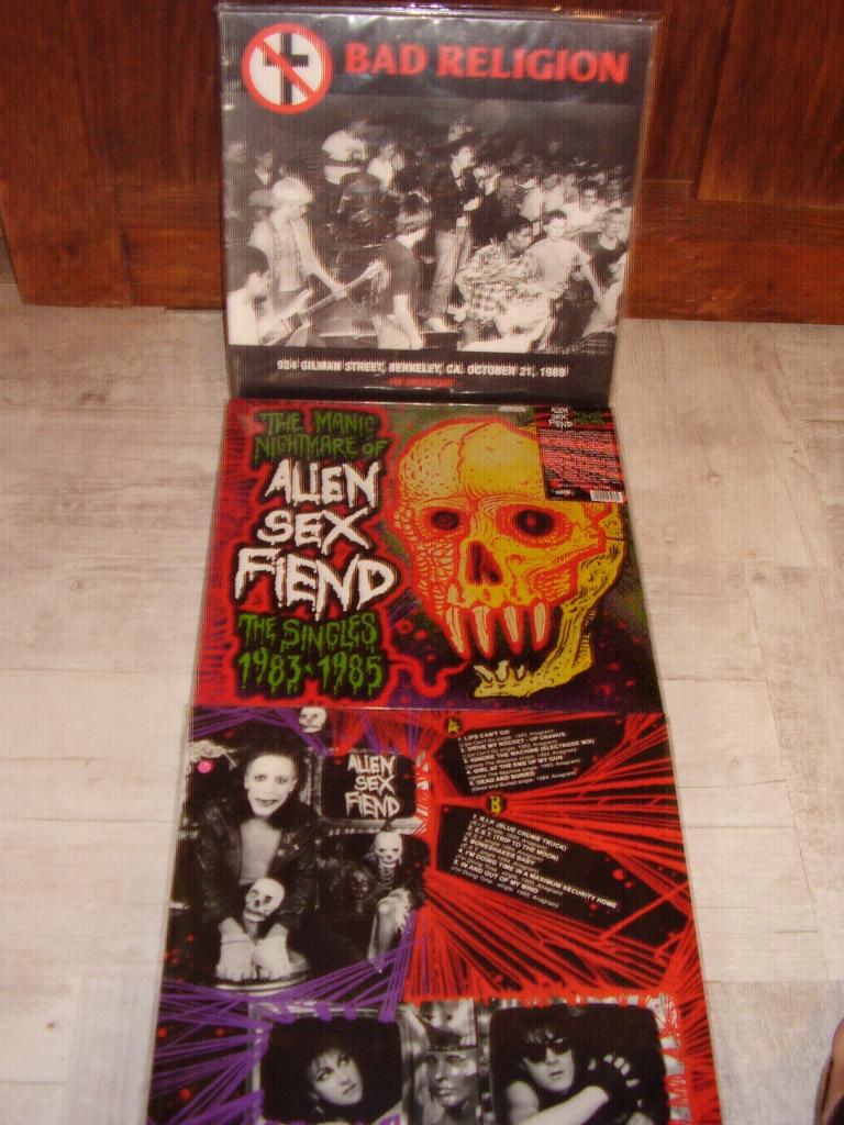 SIN89 / Cramps / Alien Sex Friend / Bad Religion / Ect.., Enlèvement ou Envoi, Comme neuf, 12 pouces