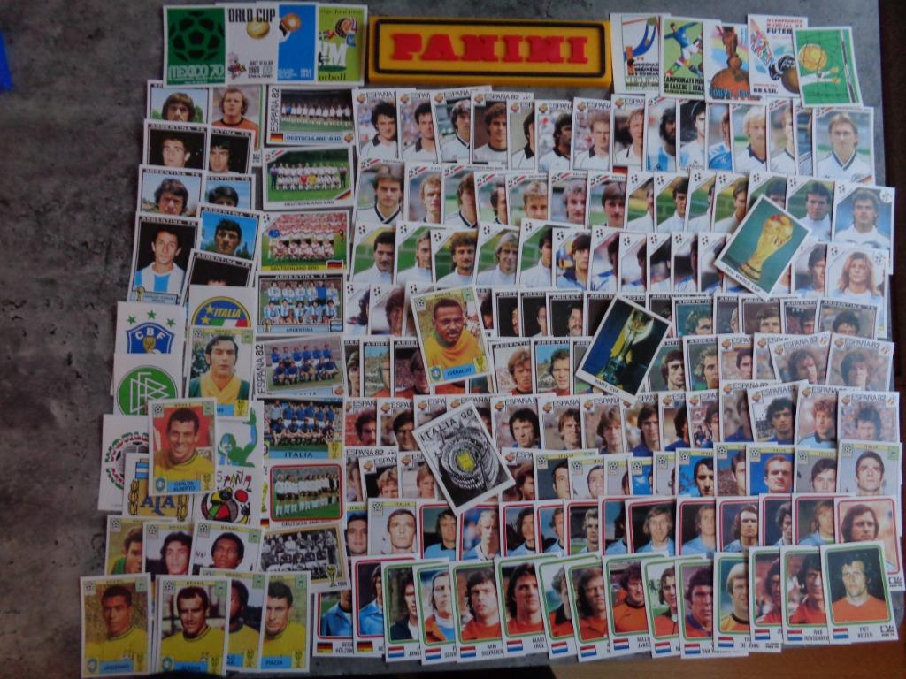PANINI voetbal stickers   WORLD CUP STORY WKs 70 74 ETC, Verzenden, Nieuw
