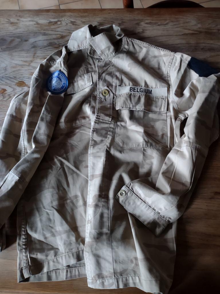 chemise OTAN armee belge sable, Enlèvement ou Envoi, Armée de terre, Vêtements ou Chaussures