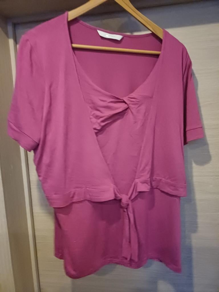 T-shirt rose Atmos Fashion Taille 48/50, Manches courtes, Taille 46/48 (XL) ou plus grande, Enlèvement ou Envoi, Rose