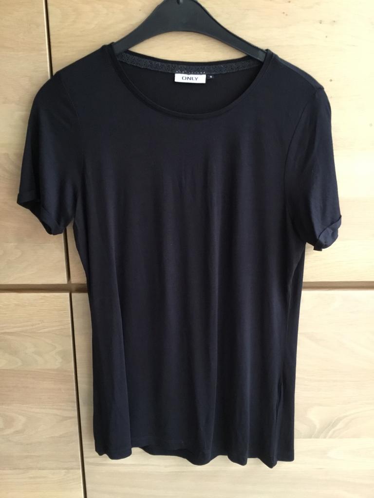 t shirt ONLY, Only, Zwart, Ophalen of Verzenden, Zo goed als nieuw