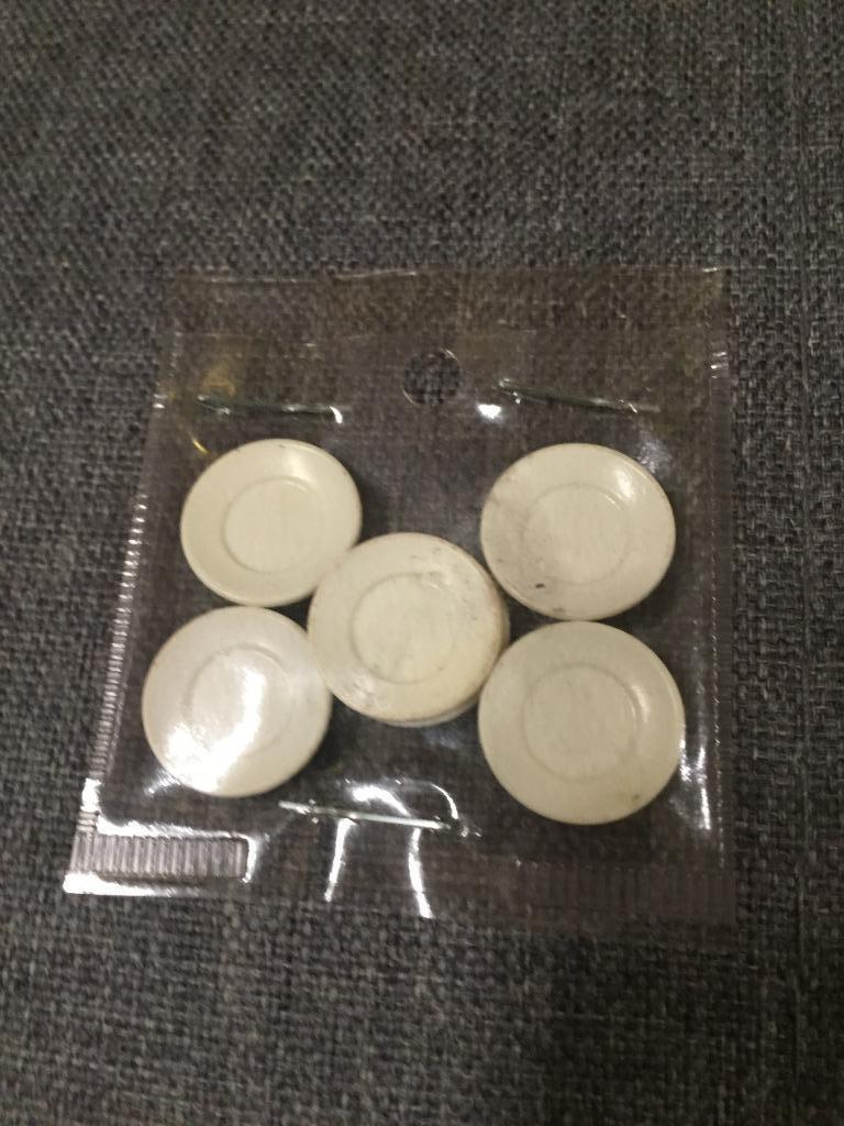 Playmobil borden set wit rond, Ophalen of Verzenden, Zo goed als nieuw, Complete set