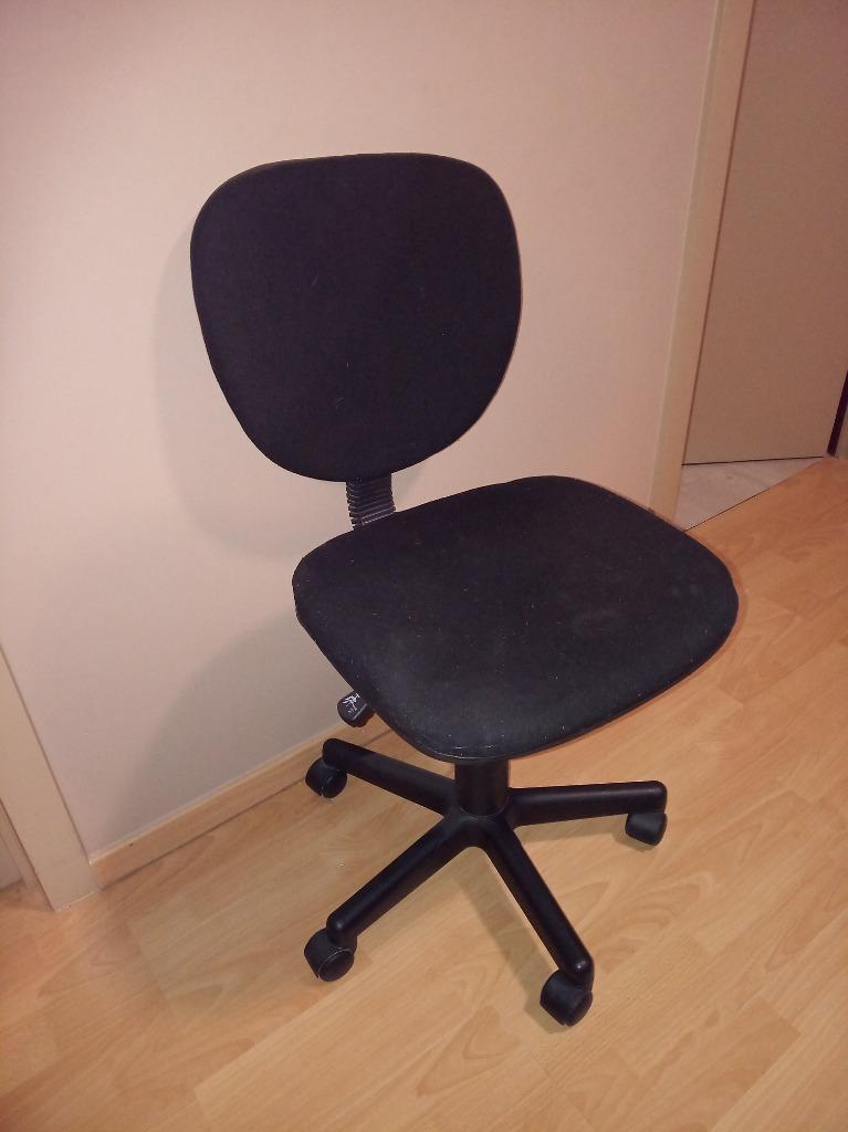 Chaise de bureau / petit prix, Enlèvement, Utilisé, Noir, Chaise de bureau