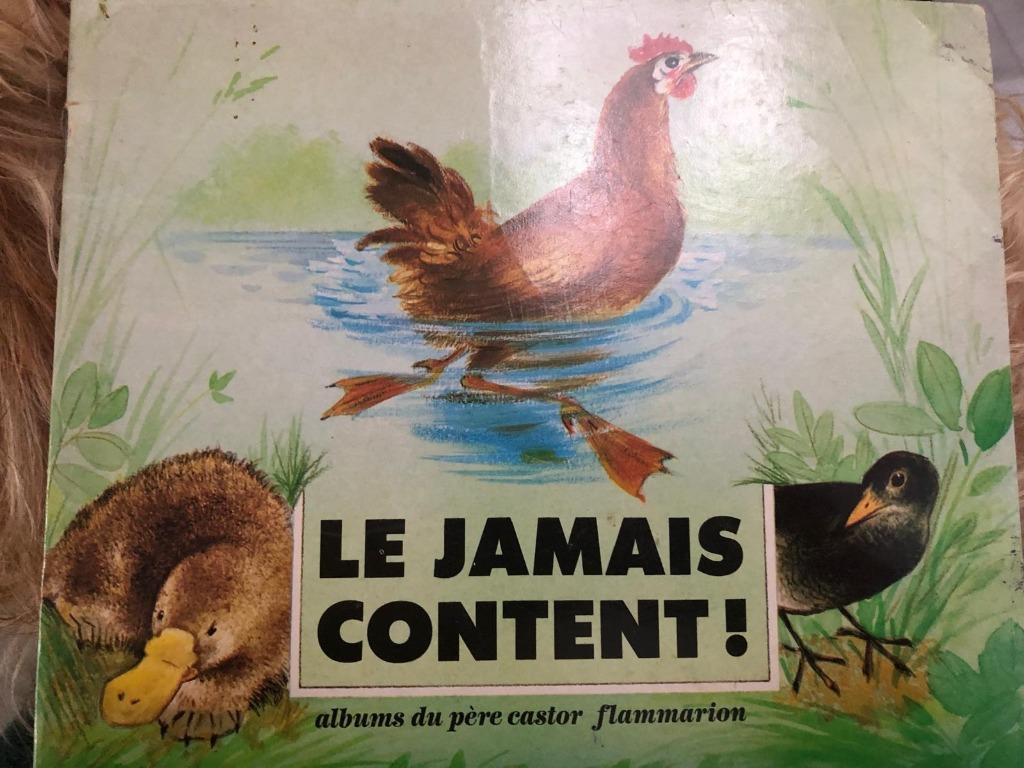 Le jamais content, album vintage du Père Castor, 1978, Livres, Envoi