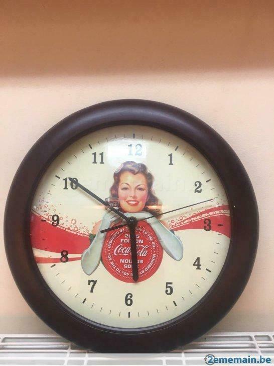 Ancienne horloge coca cola 2005, Collections, Utilisé