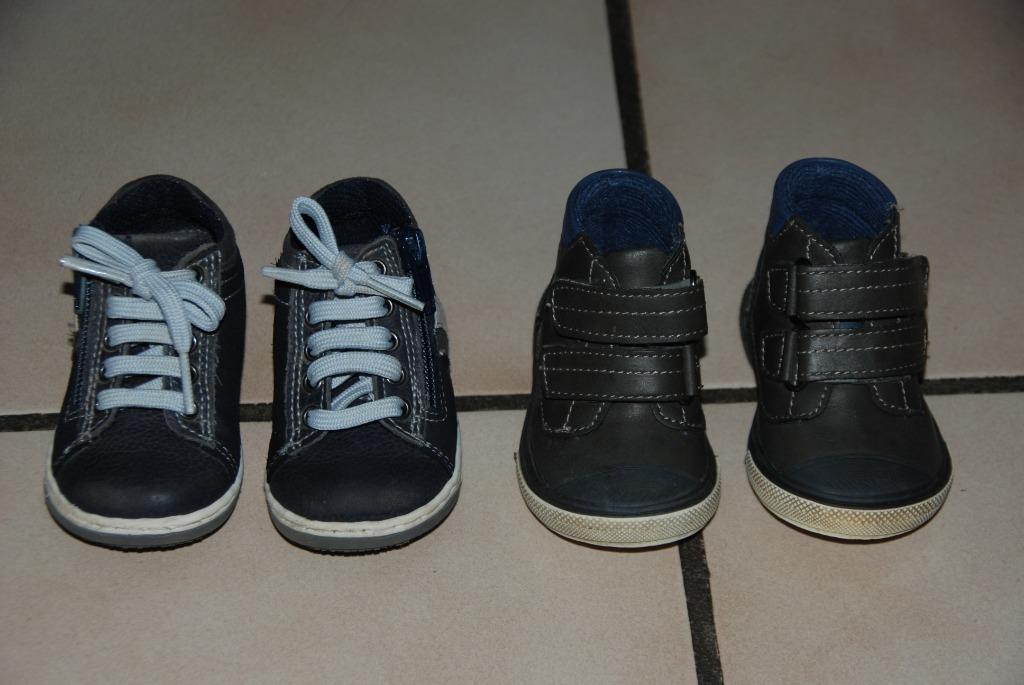 Babyjongen, 2 paar laarzen, maat 18, zeer goede staat, Melania et Freemouss, Laarsjes, Ophalen of Verzenden, Zo goed als nieuw