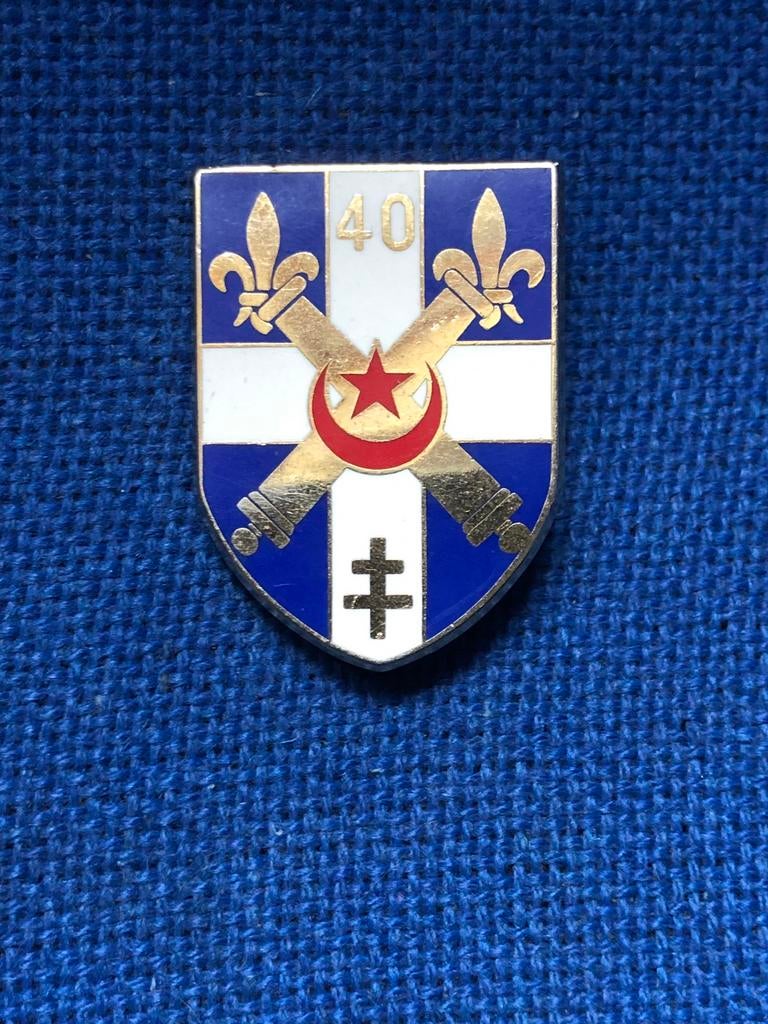 Emblème d'une unité d'artillerie française, Enlèvement ou Envoi
