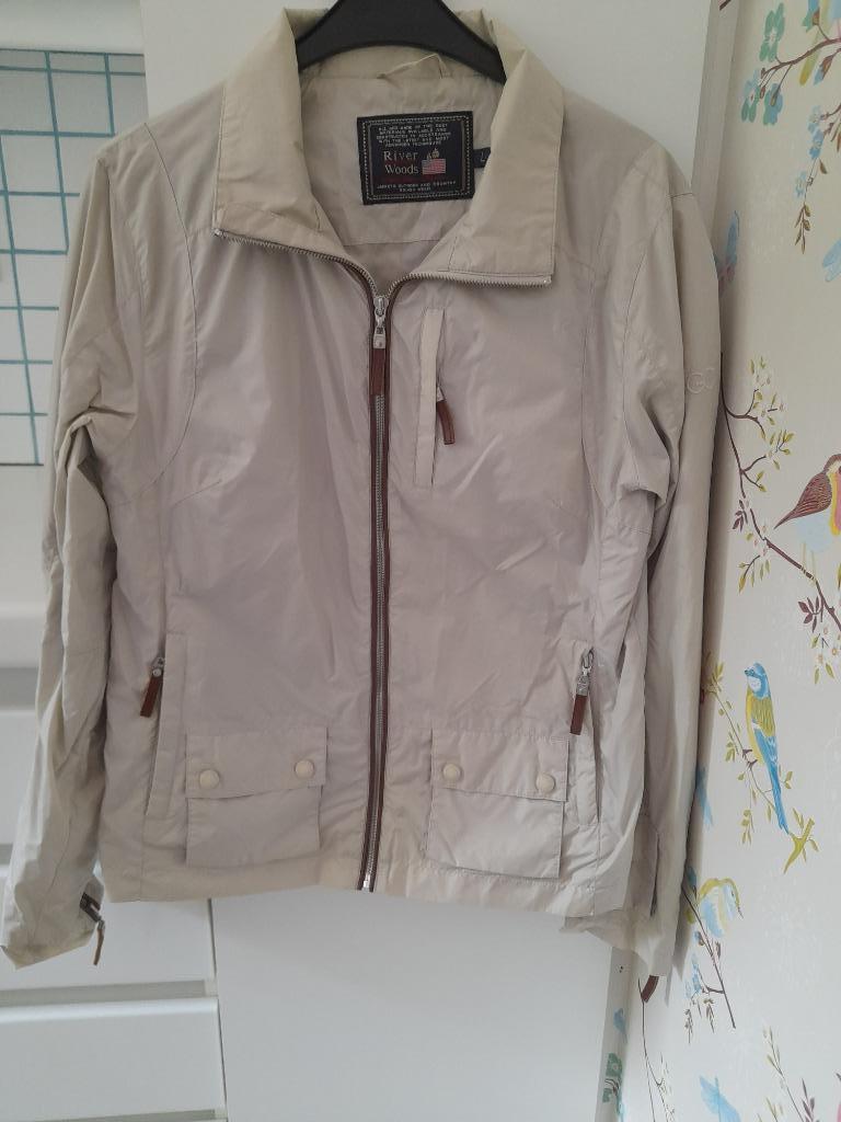 Beige damesjas, Kleding | Dames, Ophalen of Verzenden, Maat 42/44 (L), Beige