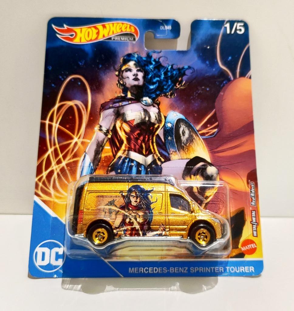 Hot Wheels DC Wonder Woman Mercedes-Benz Sprinter Tourer, Enlèvement ou Envoi
