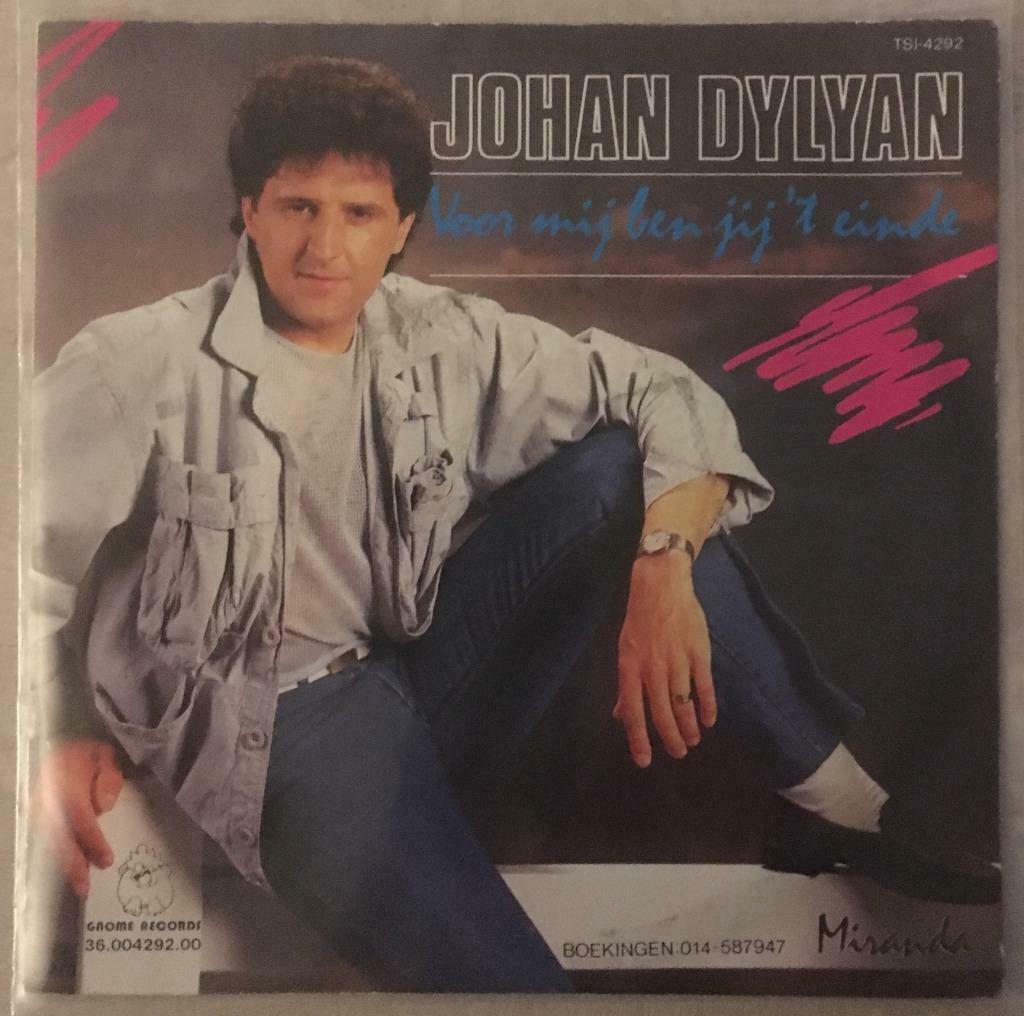 7" Johan Dylyan - Voor Mij Ben Jij 't Einde (GNOME 1985) VG+, En néerlandais, Single, Utilisé, 7 pouces