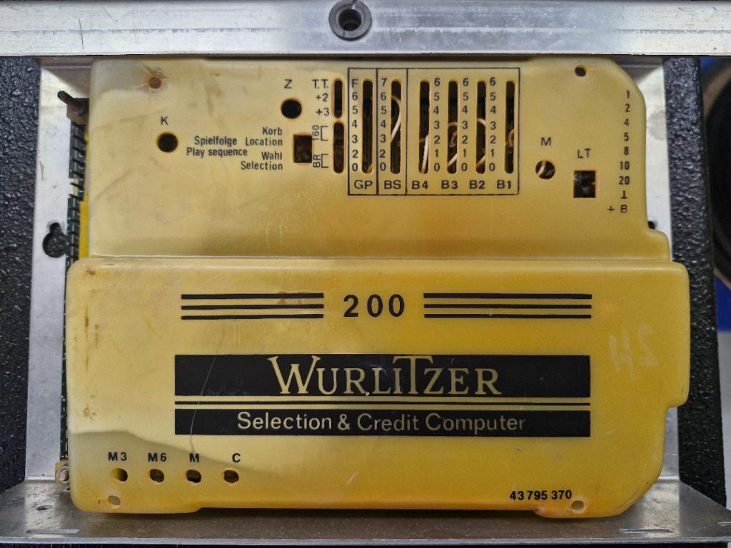 wurlitzer selection & credit computer model 200, Verzamelen, Automaten | Jukeboxen, Ophalen of Verzenden, Gebruikt, 1970 tot heden