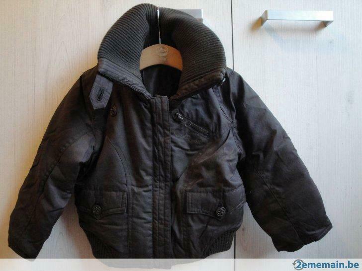 Veste garçon brune Levi's - 2 ans, Enlèvement ou Envoi, Comme neuf, Levi's, Garçon