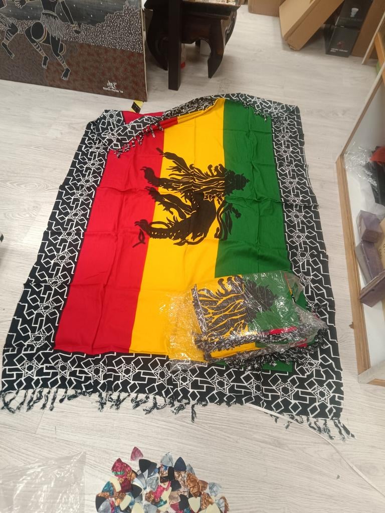 Rasta Flag 100stuks verschillende, Ophalen of Verzenden