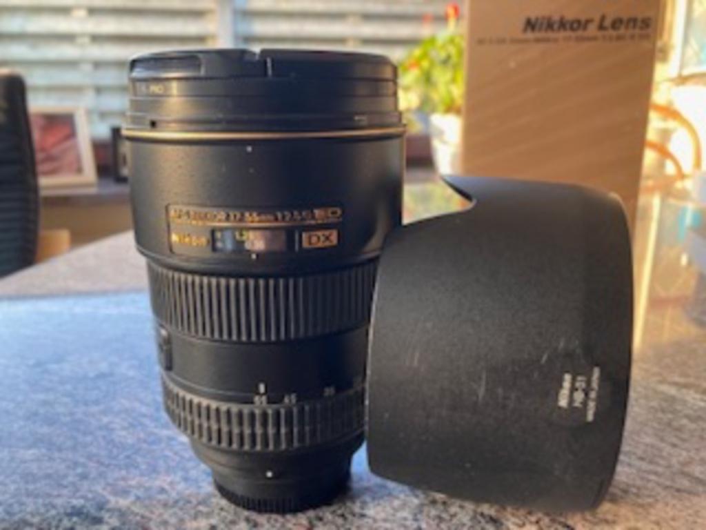 Nikon AF-S 17-55mm f/2.8 G IF-ED DX, Nikon, Comme neuf, Enlèvement, Zoom