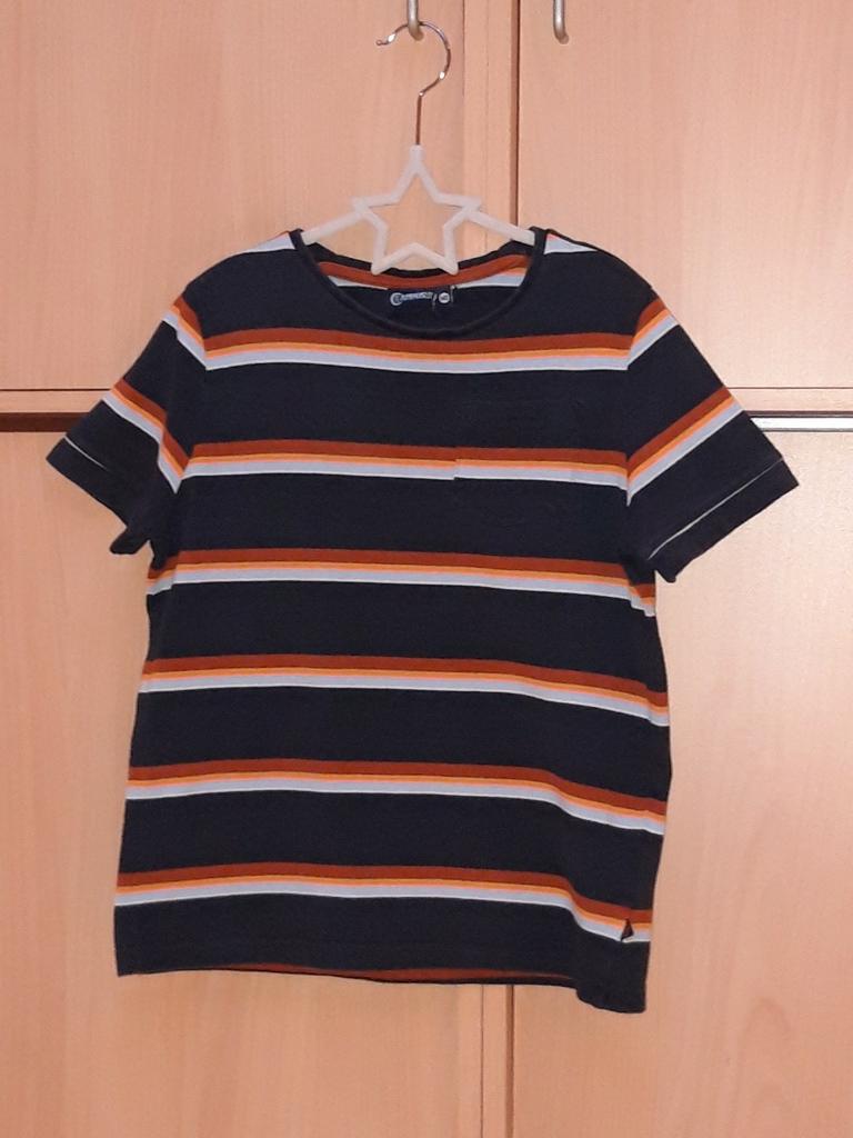 Gestreept T-shirt 140/10j jongen Campus12 JBC, JBC, Ophalen of Verzenden, Zo goed als nieuw, Shirt of Longsleeve