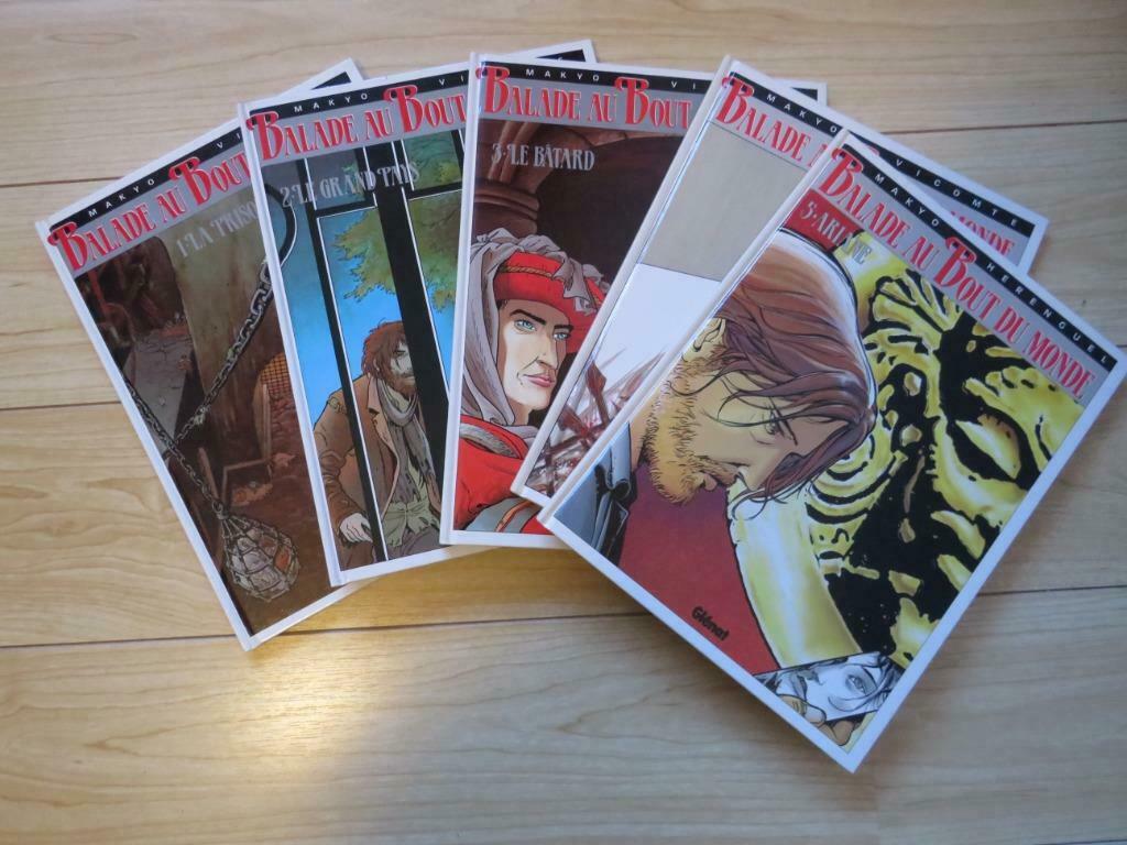 Wandeling aan het einde van de wereld: Kavel van de eerste 5, Boeken, Stripverhalen, Ophalen of Verzenden, Gelezen, Makyo Vicomte Herenguel